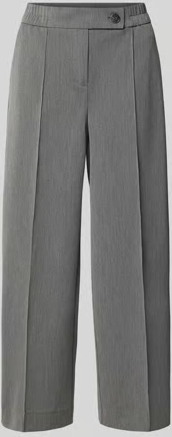 Someday. Stoffen broek met vouw model 'Cisilia'