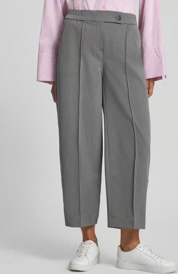 Someday. Stoffen broek met vouw model 'Cisilia' - Foto 2