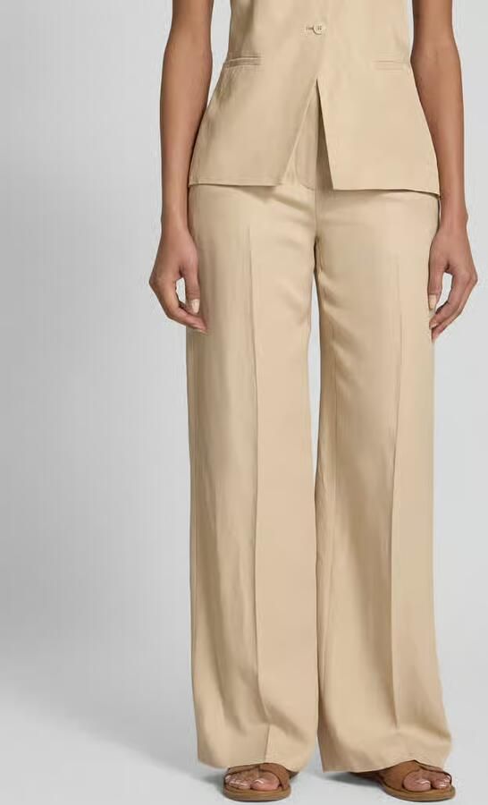 Someday. Straight leg broek met persplooien model 'Catsby' - Foto 2