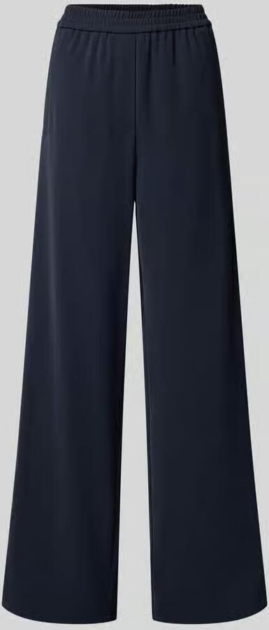 Someday. Straight leg stoffen broek met galonstrepen model 'Cevil' - Foto 2