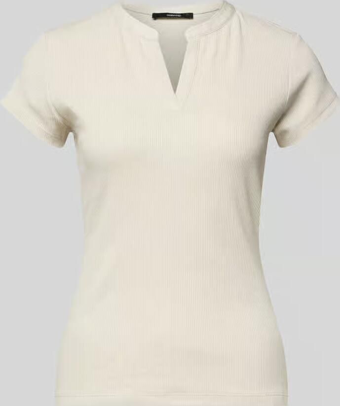 Someday. T-shirt in riblook model 'Kleoh' - Foto 2