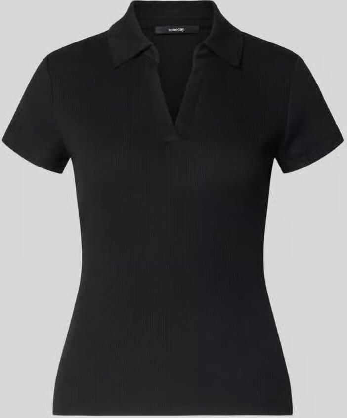 Someday. T-shirt met polokraag model 'Kleoh Polo' - Foto 2