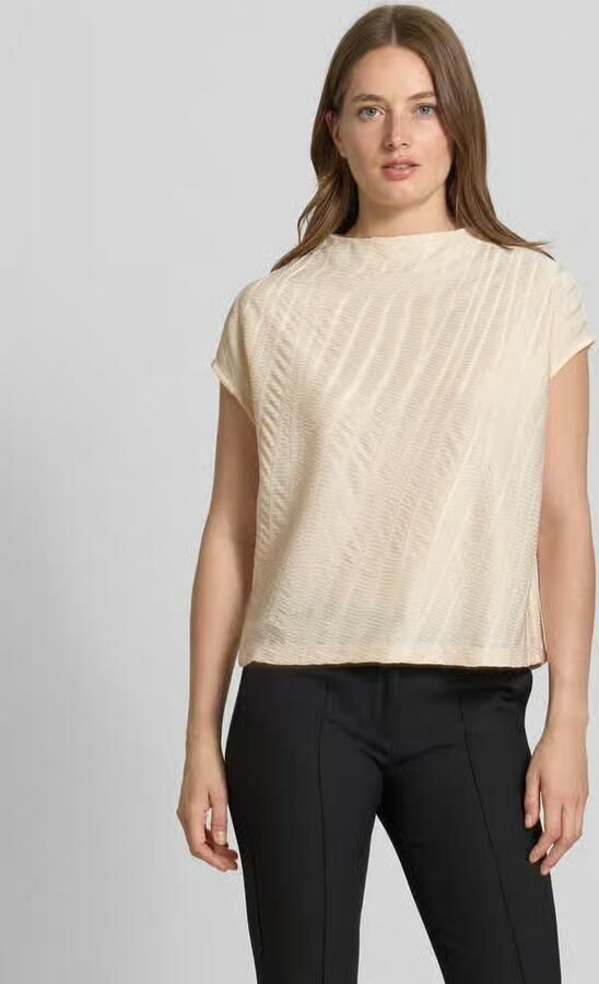 Someday. T-shirt met structuurmotief model 'Kilaja Resort' - Foto 2