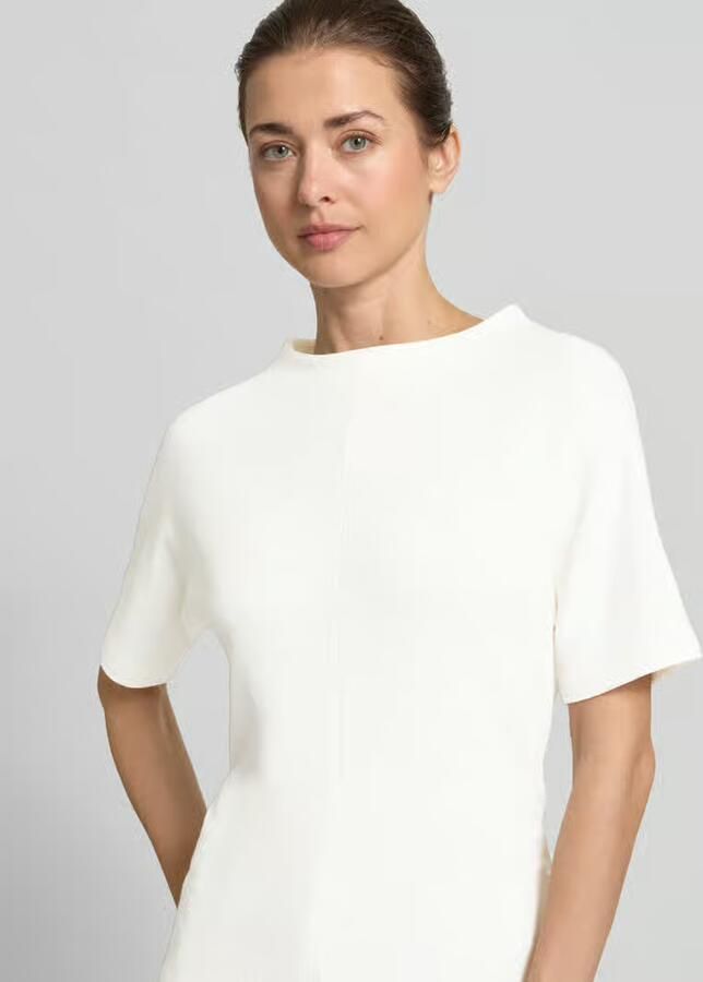 Someday. T-shirt met structuurpatroon model 'Kavora'