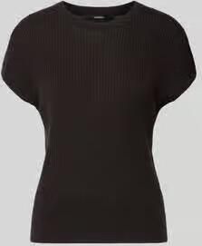 Someday. T-shirt van mix van lyocell en linnen model 'Tianna'
