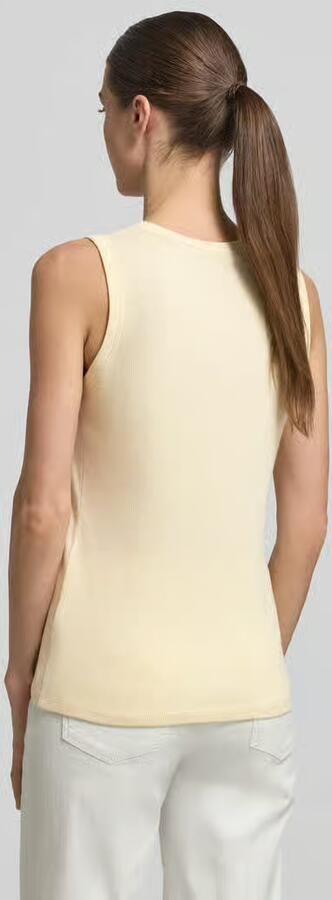 Someday. Tanktop met ribstructuur model 'Kleanne'