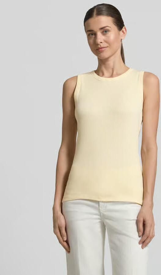 Someday. Tanktop met ribstructuur model 'Kleanne' - Foto 3