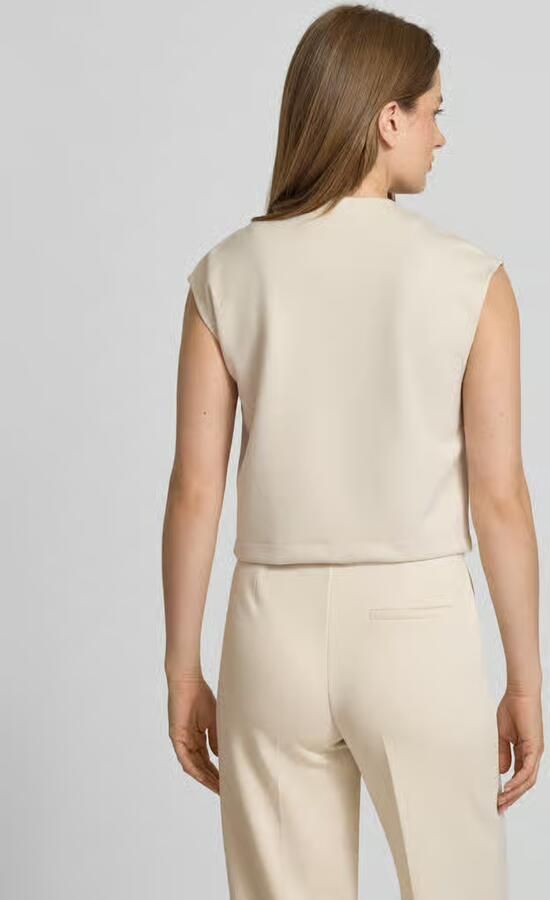 Someday. Wide fit gilet met ronde hals model 'Umandy'