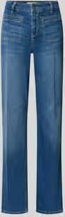 Someday Straight leg jeans met strookzakken model 'Care french'
