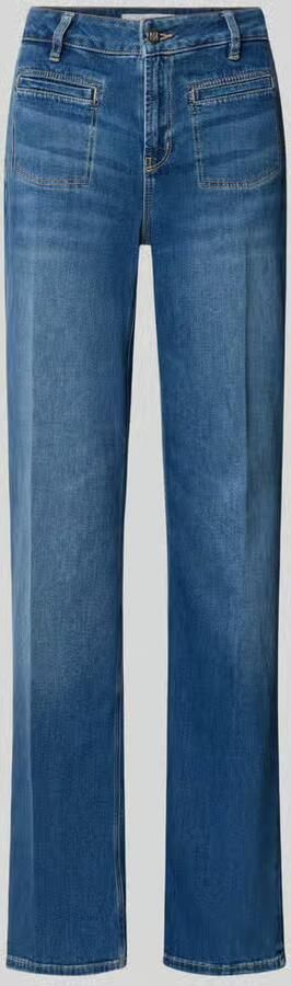 Someday Straight leg jeans met strookzakken model 'Care french'