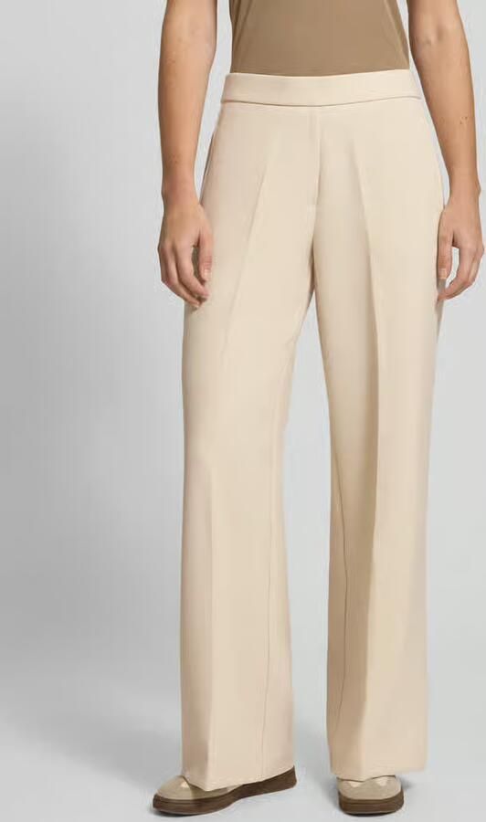 Someday. Wide fit stoffen broek met viscose Model 'Charlie' - Foto 3