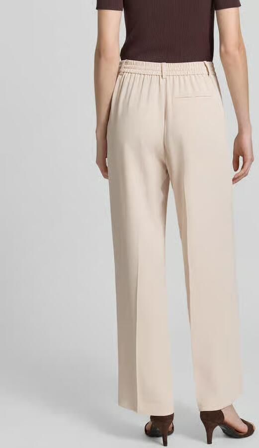 Someday. wide leg broek met elastische band model 'Cevil ease' - Foto 3