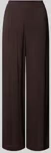 Someday. wide leg broek van viscose met elastische band