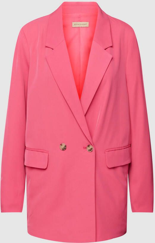 Soyaconcept Blazer met dubbele knoopsluiting