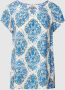 Soyaconcept Blouseshirt van viscose met all-over motief model 'Melene' - Thumbnail 1