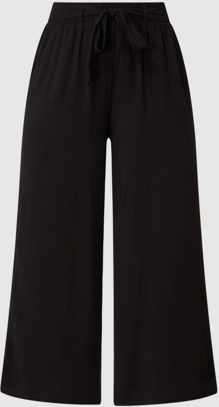 Soyaconcept Regular fit culotte met strikceintuur model 'Radia'