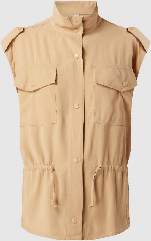 Soyaconcept Gilet met drukknoopsluiting