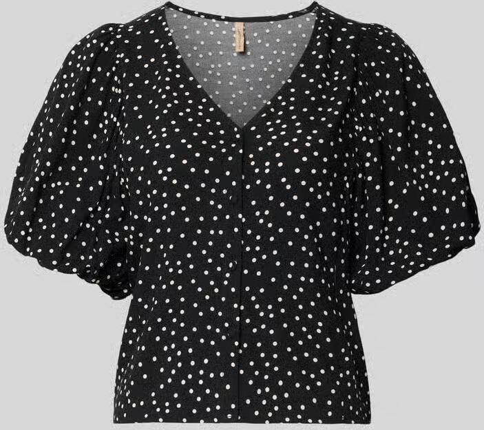 Soyaconcept Blouse met korte mouwen van pure viscose model 'GILDA' - Foto 2