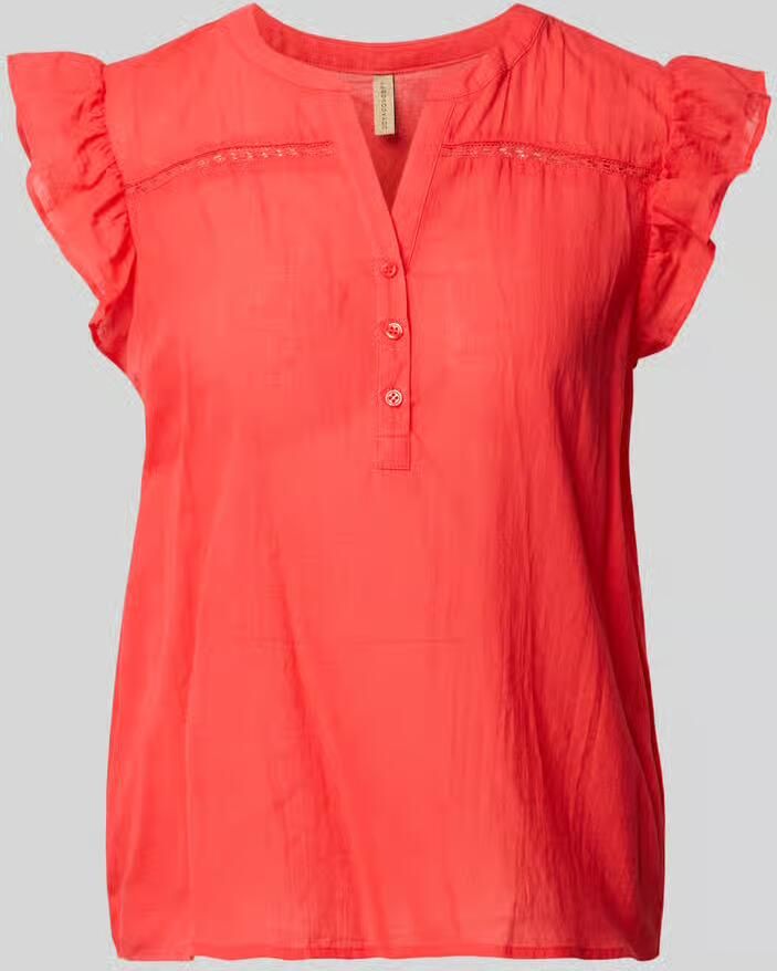 Soyaconcept Blouseshirt met korte knoopsluiting model 'FABIANA' - Foto 2