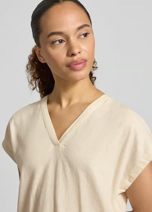 Soyaconcept Blouseshirt van mix van linnen en viscose model 'INA'