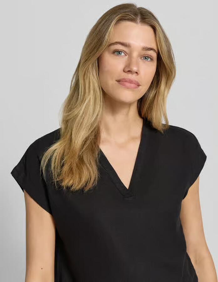 Soyaconcept Blouseshirt van mix van linnen en viscose model 'INA'