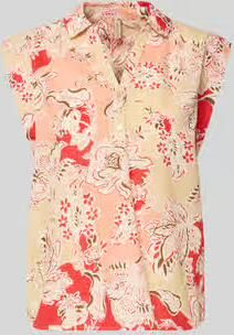 Soyaconcept Blousetop met korte knoopsluiting model 'FALDINE'