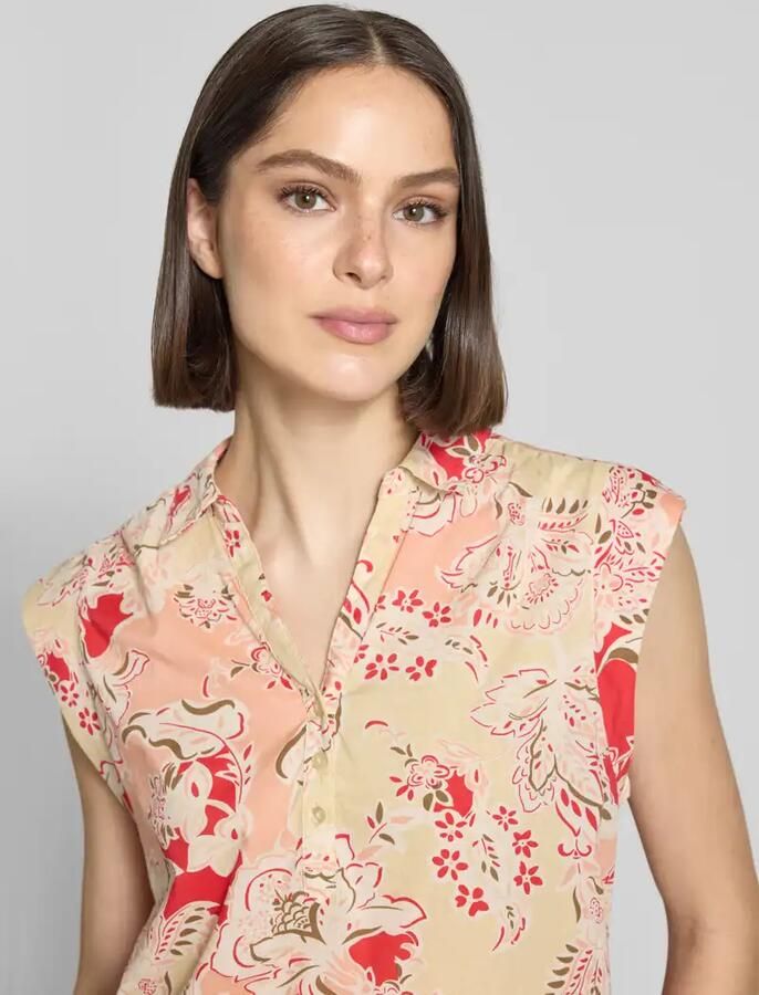 Soyaconcept Blousetop met korte knoopsluiting model 'FALDINE'