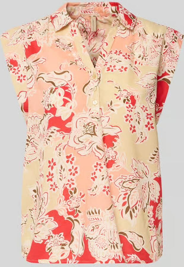 Soyaconcept Blousetop met korte knoopsluiting model 'FALDINE' - Foto 2