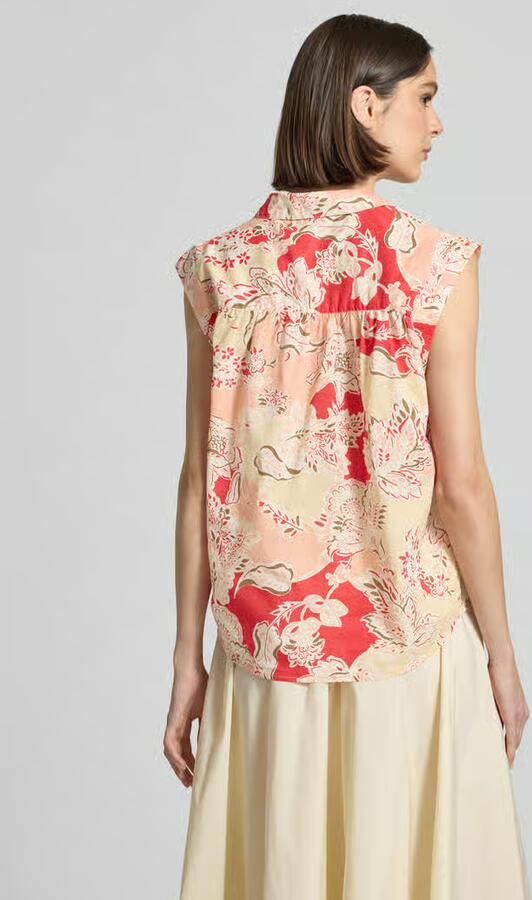 Soyaconcept Blousetop met korte knoopsluiting model 'FALDINE' - Foto 3