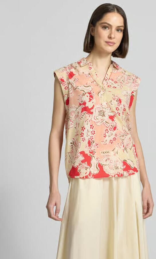 Soyaconcept Blousetop met korte knoopsluiting model 'FALDINE' - Foto 2