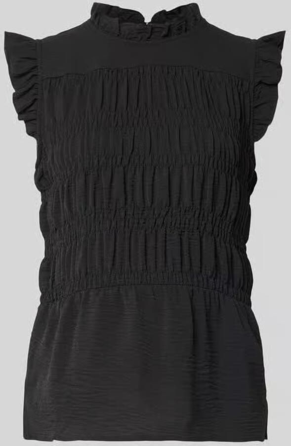 Soyaconcept Blousetop met kraag met ruches model 'CATH' - Foto 2