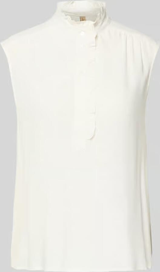 Soyaconcept Blousetop met kraag met ruches model 'RADIA' - Foto 2