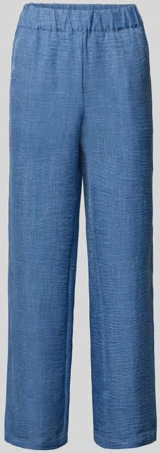 Soyaconcept straight regular waist broek blauw - Foto 4
