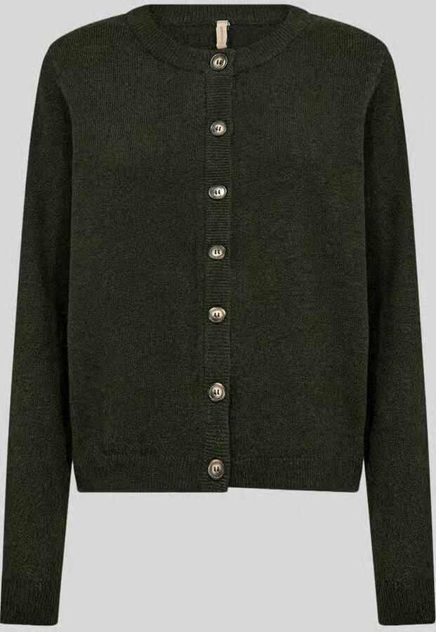Soyaconcept cardigan met contrastknopen