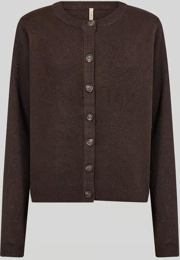 Soyaconcept cardigan met contrastknopen