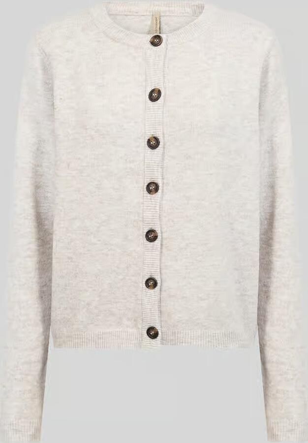 Soyaconcept cardigan met contrastknopen