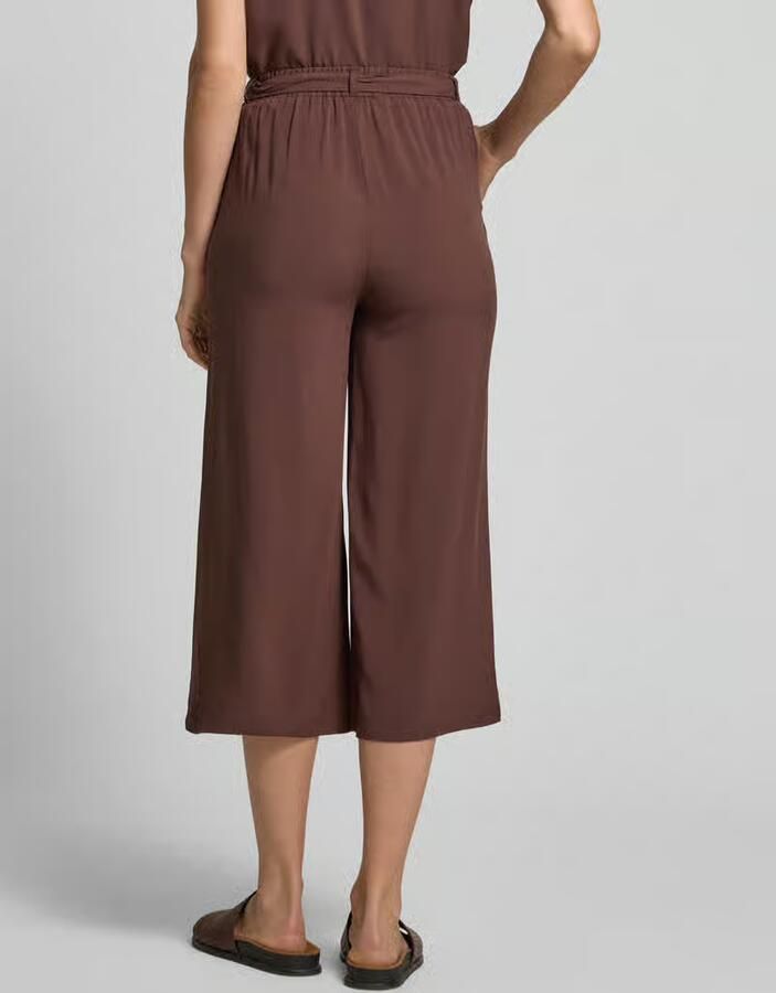 Soyaconcept Culotte van viscose met strikceintuur