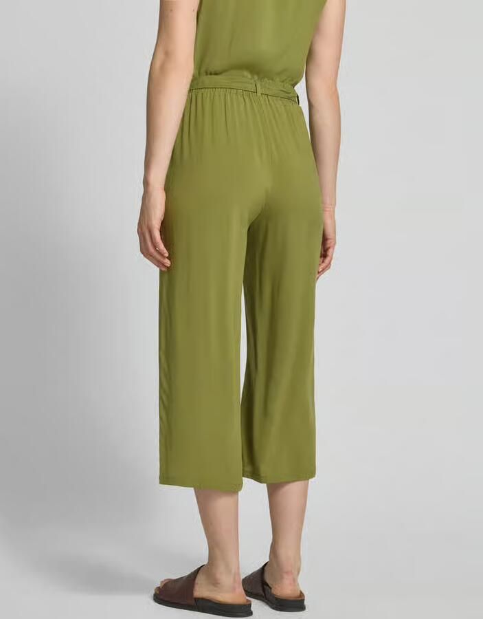 Soyaconcept Culotte van viscose met strikceintuur