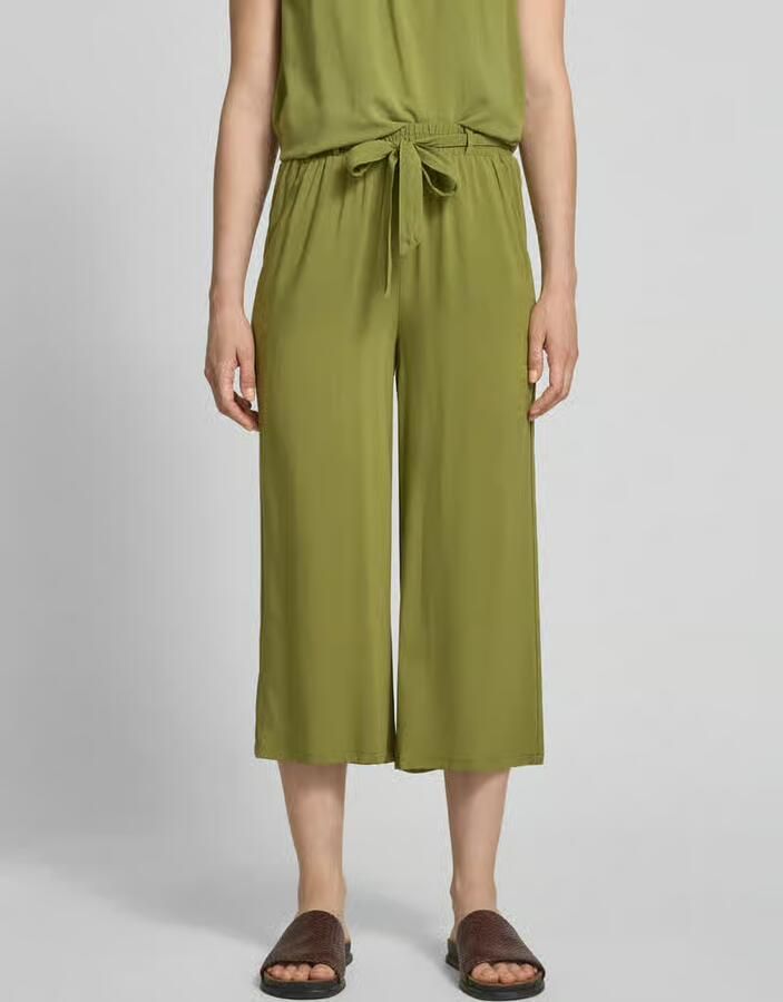 Soyaconcept Culotte van viscose met strikceintuur - Foto 2
