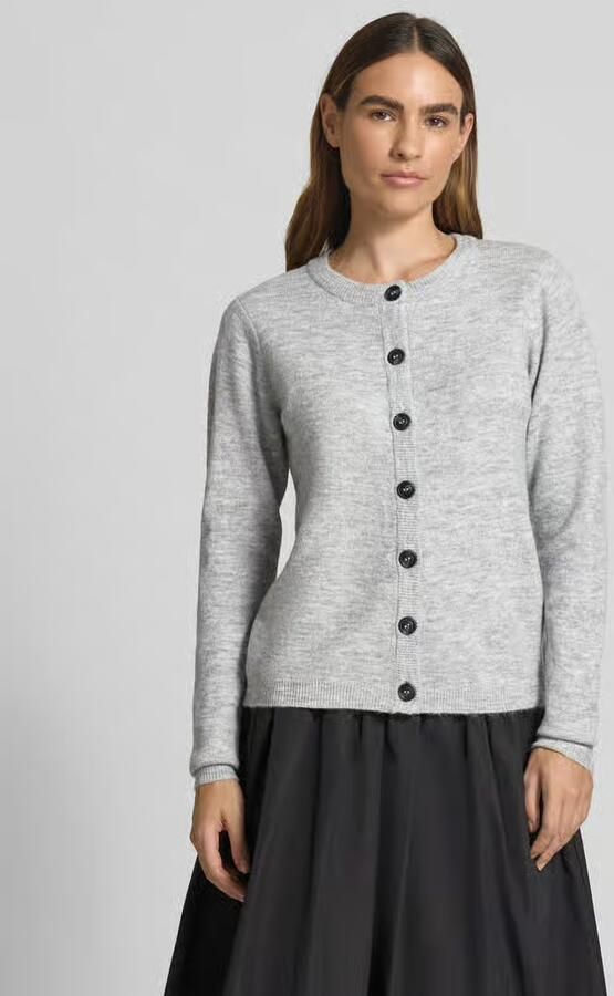 Soyaconcept Gebreid jack met ronde hals model 'ORLEAN' - Foto 2
