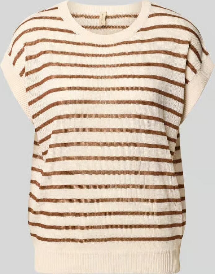 Soyaconcept Gebreid shirt met ronde hals model 'LUANNA' - Foto 2