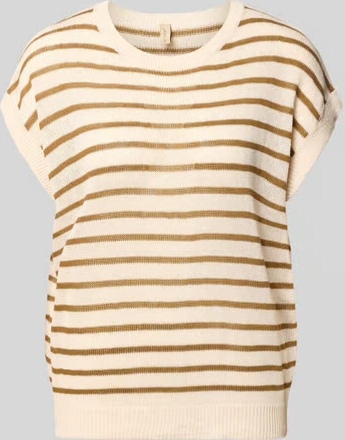 Soyaconcept Gebreid shirt met ronde hals model 'LUANNA' - Foto 2