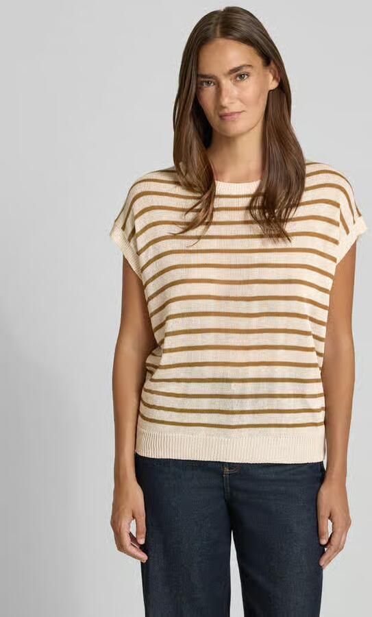 Soyaconcept Gebreid shirt met ronde hals model 'LUANNA' - Foto 4