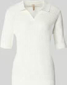 Soyaconcept Gebreide pullover met polokraag en 1 2-mouwen model 'DENEFA'