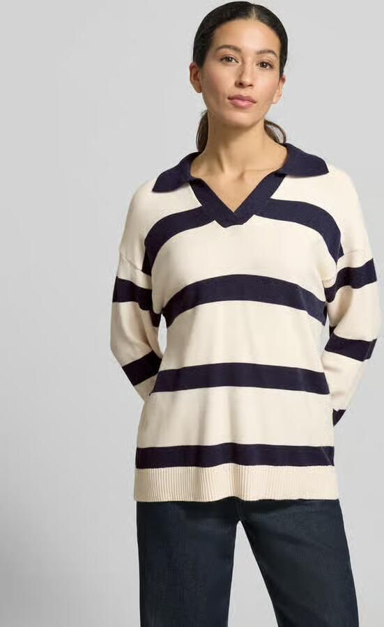 Soyaconcept Gebreide pullover met V-hals Model 'KANITA' - Foto 3
