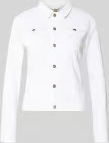 Soyaconcept jeansjack met klepzakken model 'Erna'