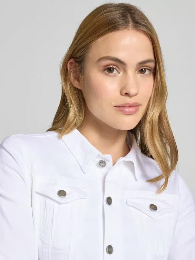 Soyaconcept jeansjack met klepzakken model 'Erna'