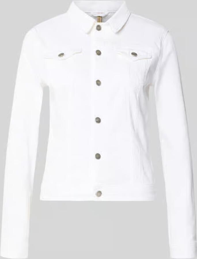 Soyaconcept jeansjack met klepzakken model 'Erna' - Foto 2