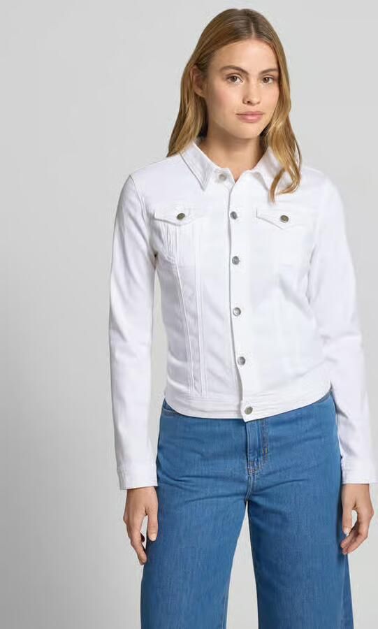 Soyaconcept jeansjack met klepzakken model 'Erna' - Foto 2