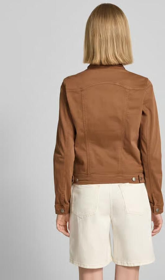 Soyaconcept jeansjack met klepzakken model 'Erna'
